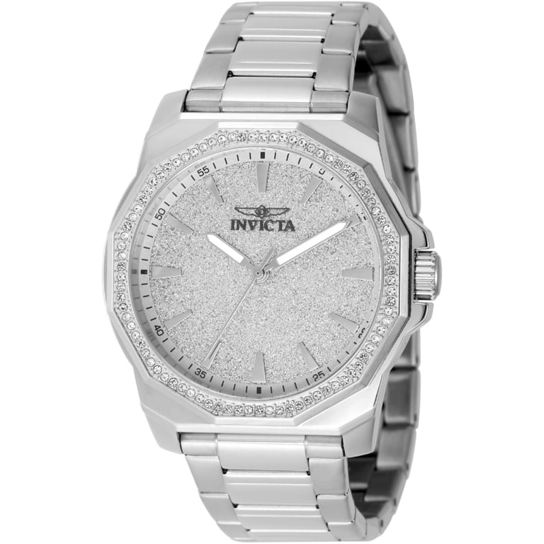 Invicta, Speedway Men Watch, Silver dial, Stainless Steel case