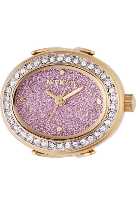 Invicta Women's Mini Ring Watch Pink Dial Watch - 49600