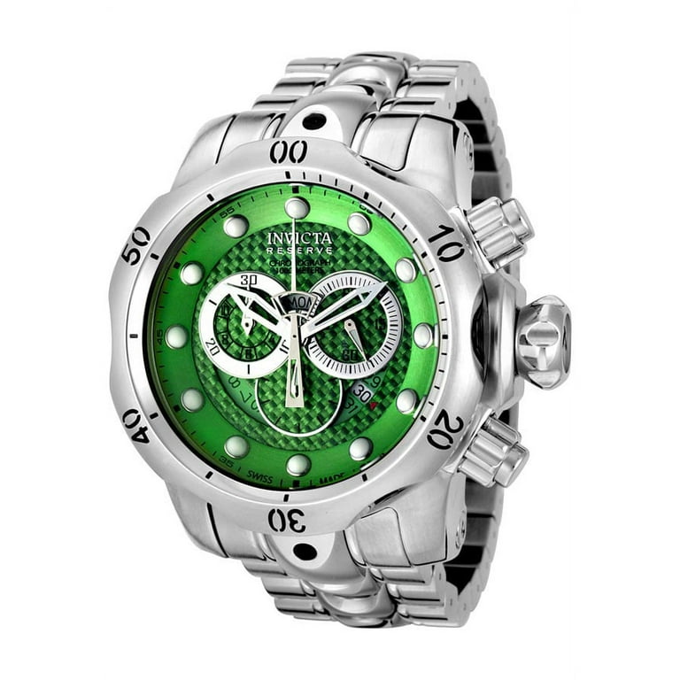 Invicta 6721 Venom Collection Chronograph Green Dial Stainless