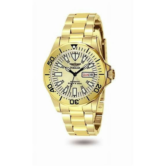 Men's 7047 Signature Collection Pro Diver Gold-Tone Automatic Watch