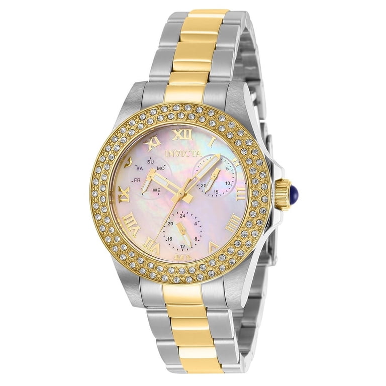 Invicta Angel Quartz White Mother of Pearl Dial Ladies Watch  display picture 2