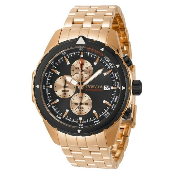 Invicta Aviator Chronograph Quartz Black Dial Men's Watch 31497