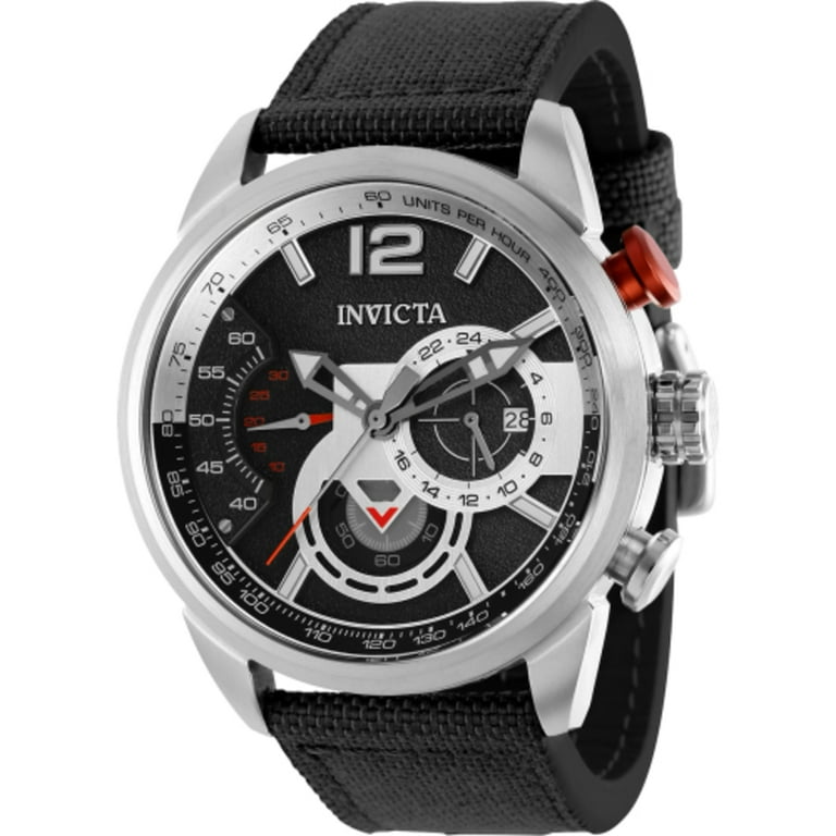Invicta Aviator Chronograph Quartz Black Dial Men s Watch 39652