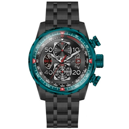 Invicta Aviator Chronograph Quartz Black Dial Men's Watch 40701