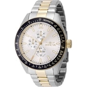 Invicta Mens Aviator Silver Dial Watch - 48861