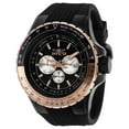 thumbnail image 1 of Invicta Aviator Men 50mm Stainless Steel Black Black dial Chronograph Quartz Watch, 1 of 2