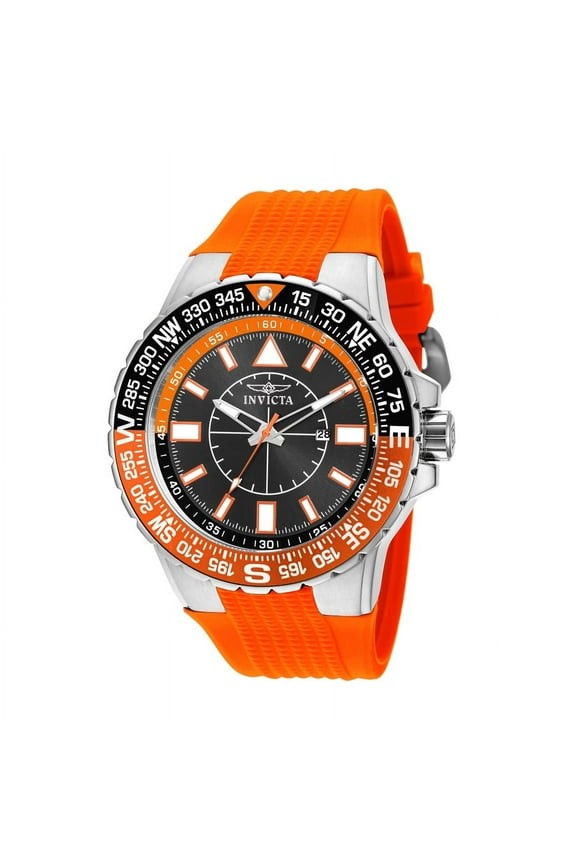 Aviator Quartz Black Dial Men's Watch 19268