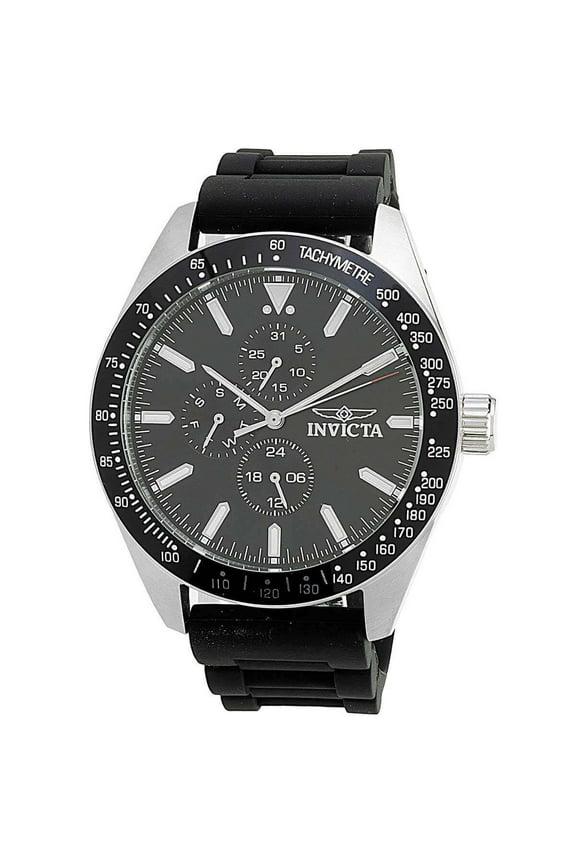 Aviator Quartz Black Dial Men's Watch 38402