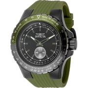 Invicta Mens Aviator Black Dial Watch - 49323