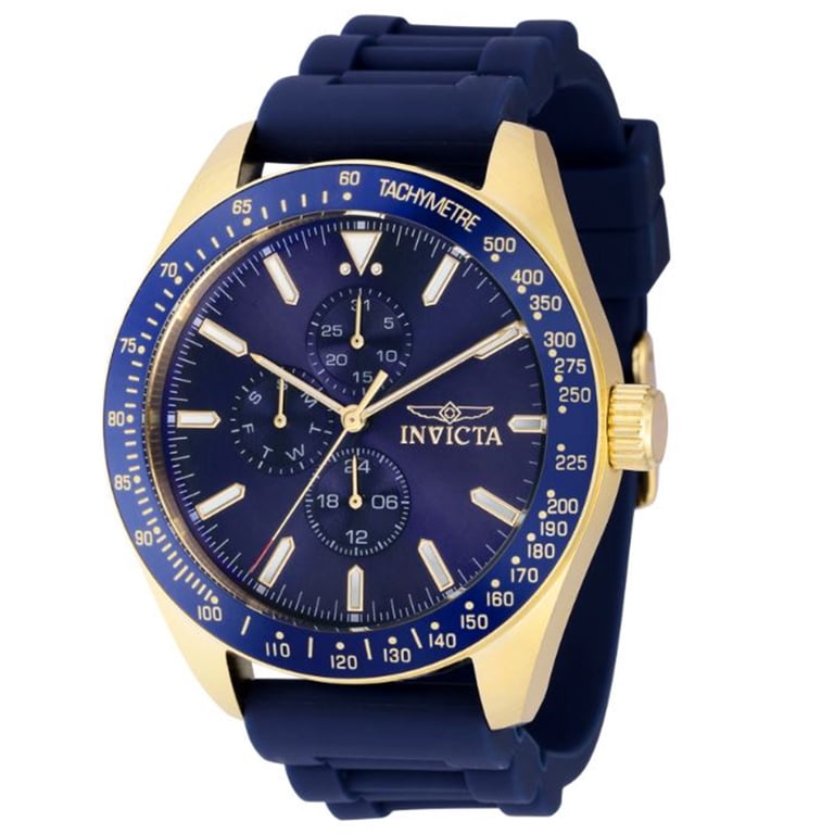 Invicta Aviator Quartz Blue Dial Men's Watch 38403 - Walmart.com