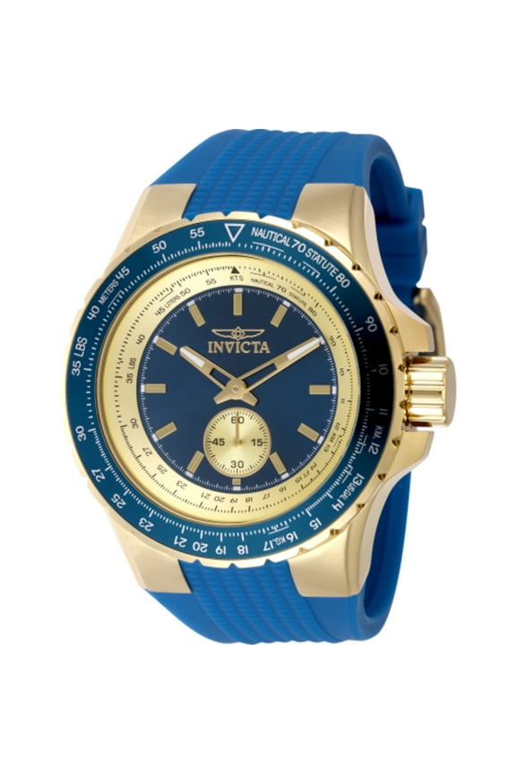 Aviator Quartz Blue Dial Men's Watch 49307