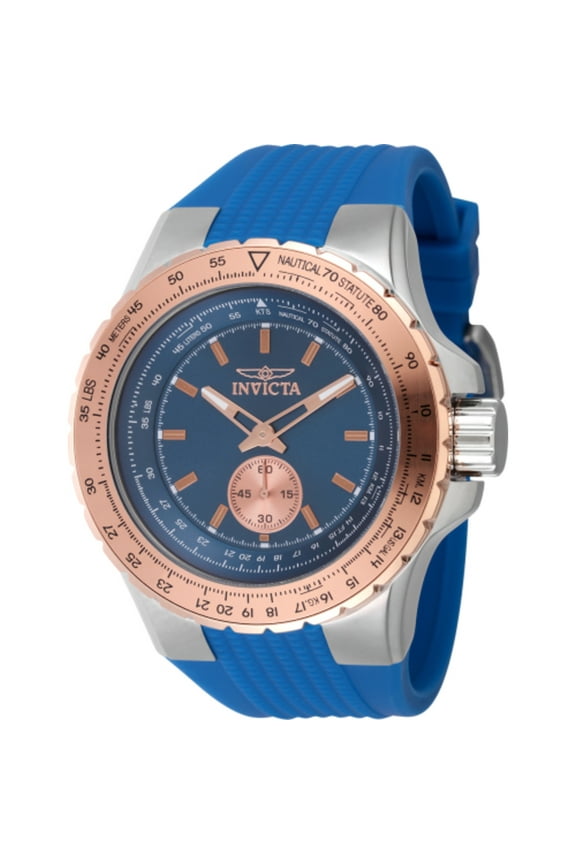 Aviator Quartz Blue Dial Men's Watch 49309