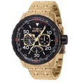 thumbnail image 1 of Invicta Aviator Retrograde GMT Quartz Black Dial Men's Watch 46985, 1 of 10