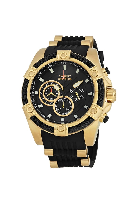 Bolt Chronograph Black Dial Men's Watch 26818