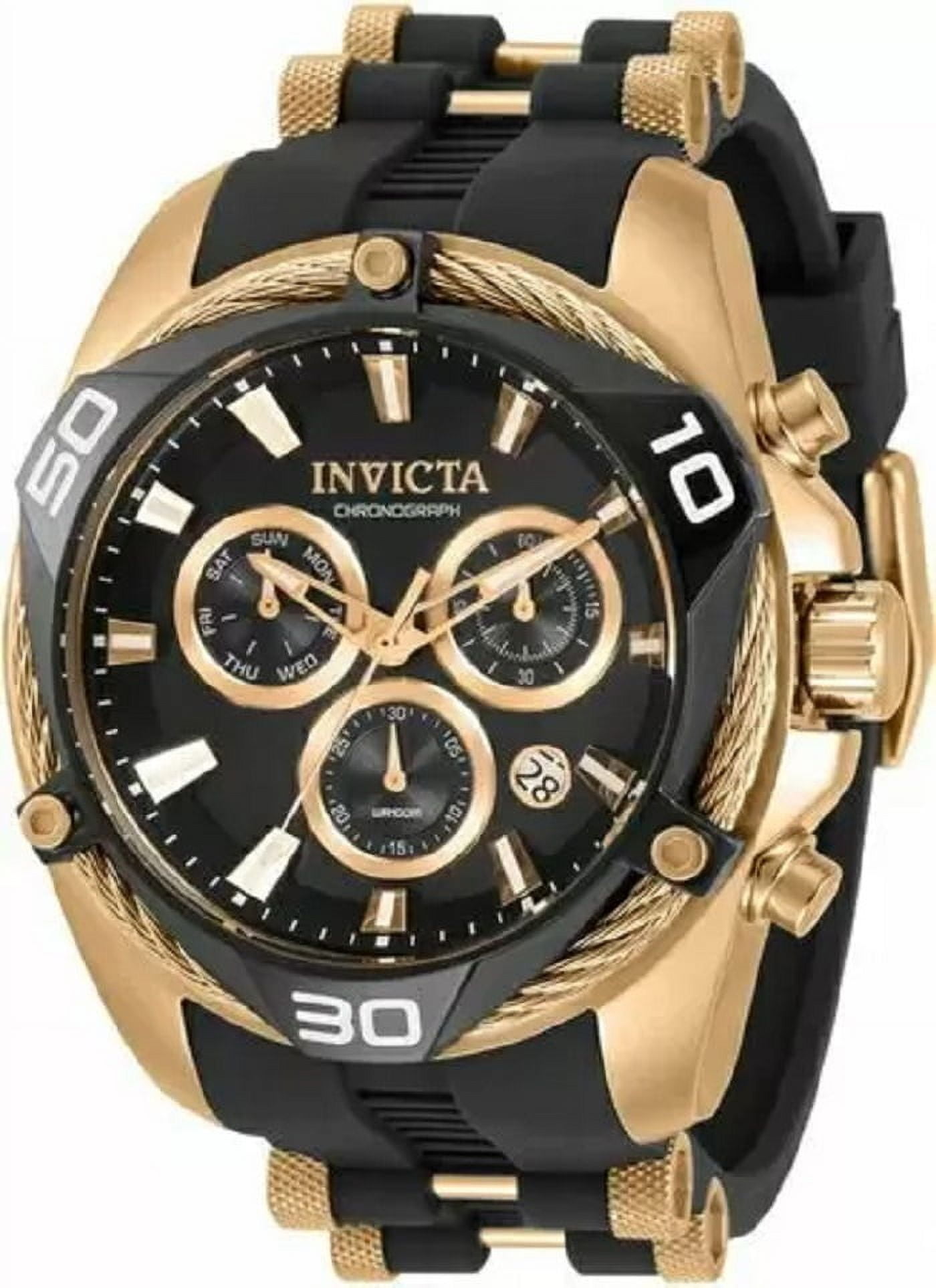 Invicta Bolt Chronograph Quartz Black Dial Men's Watch 31316