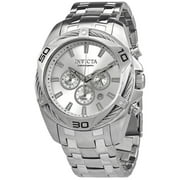 Invicta Bolt Chronograph Quartz Silver Dial Mens Watch 34117
