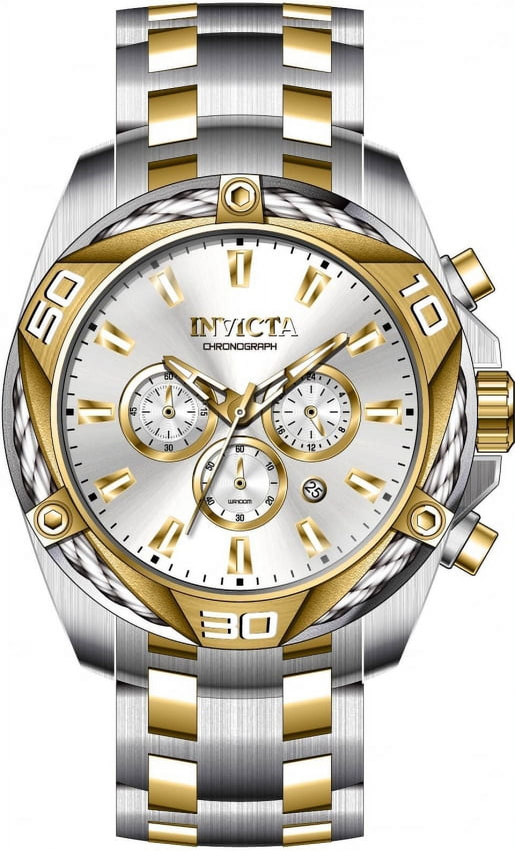 Invicta Men's Bolt Silver Dial Watch - 34126