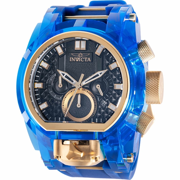 Invicta Bolt Zeus Magnum Chronograph GMT Quartz Men's Watch 46476