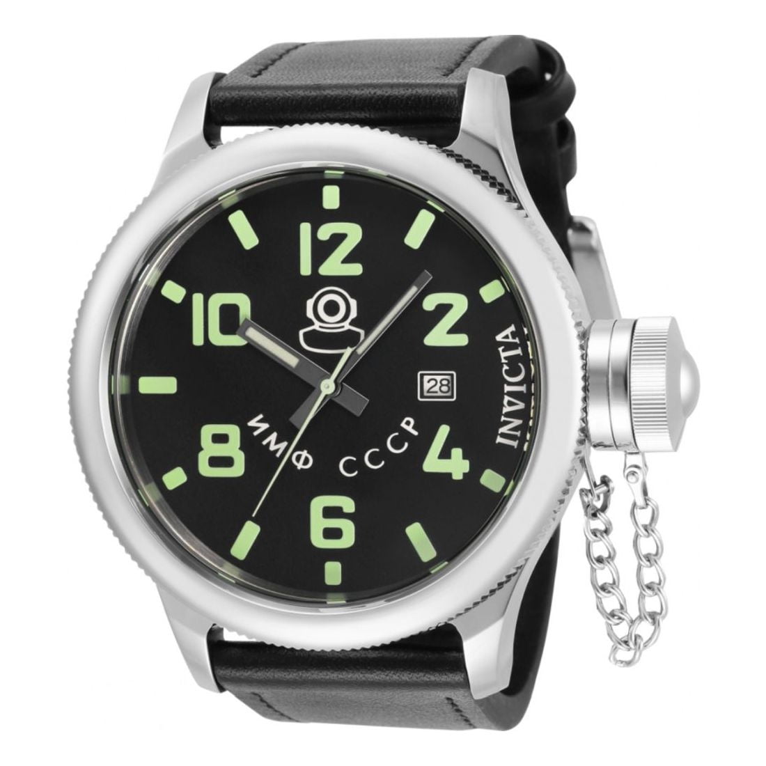 Invicta Corduba Men's Black Dial Quartz Chronograph Watch 34874