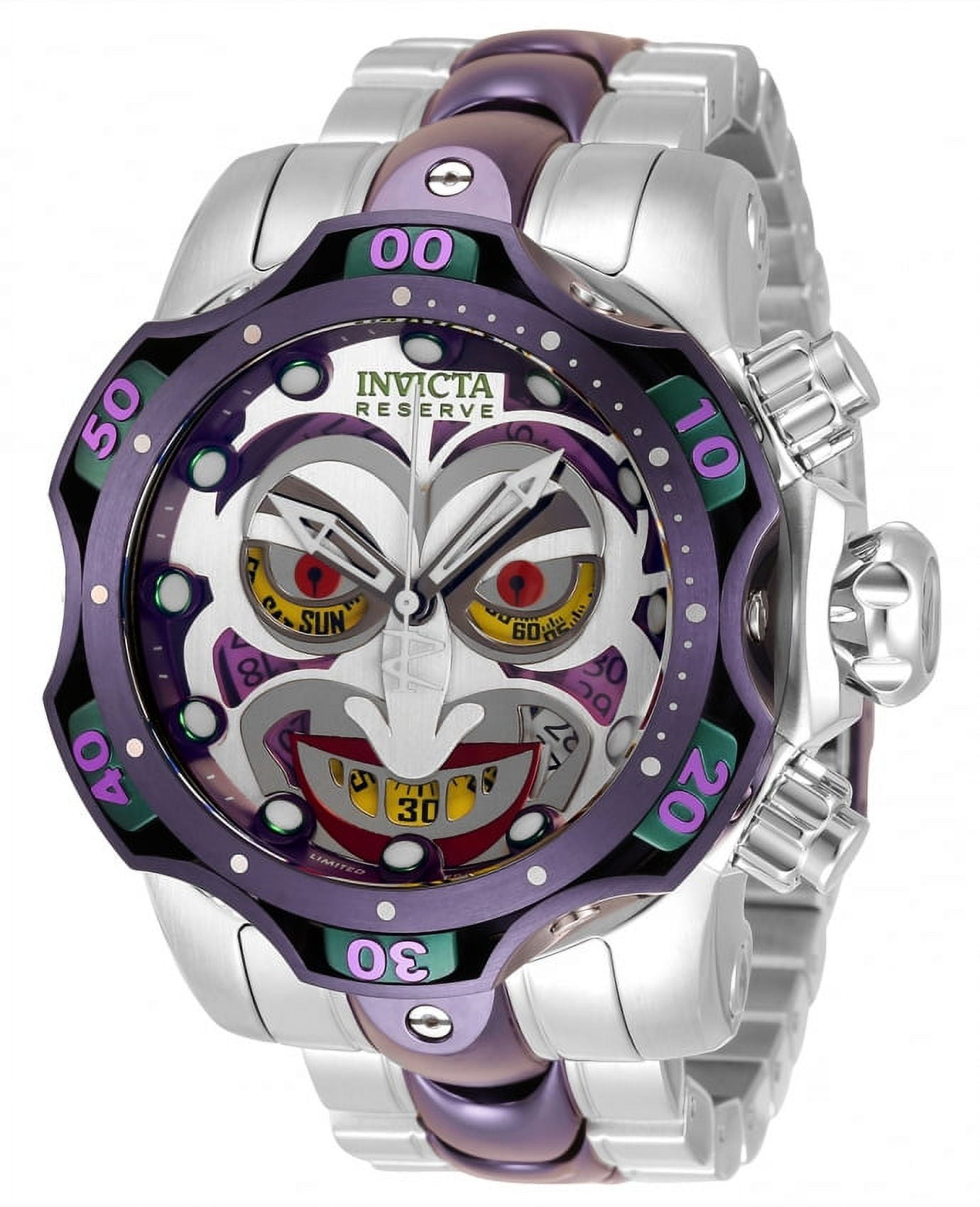 Invicta DC Comics Joker Chronograph Quartz Men s Watch 33810
