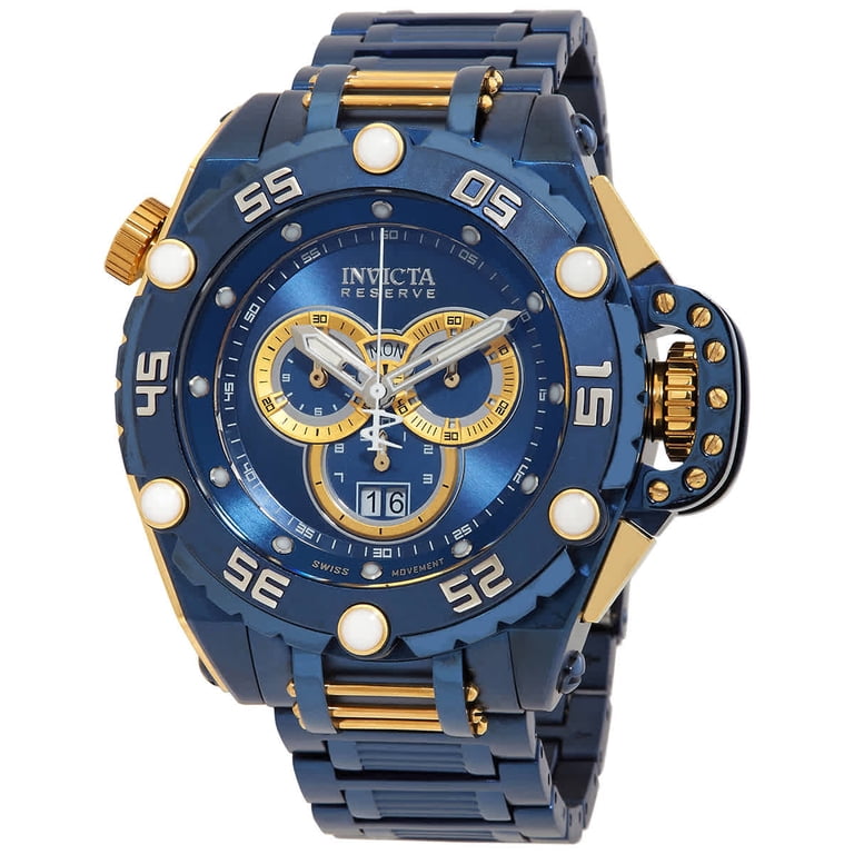 Invicta Flying Fox Chronograph Quartz Blue Dial Men's Watch 39555