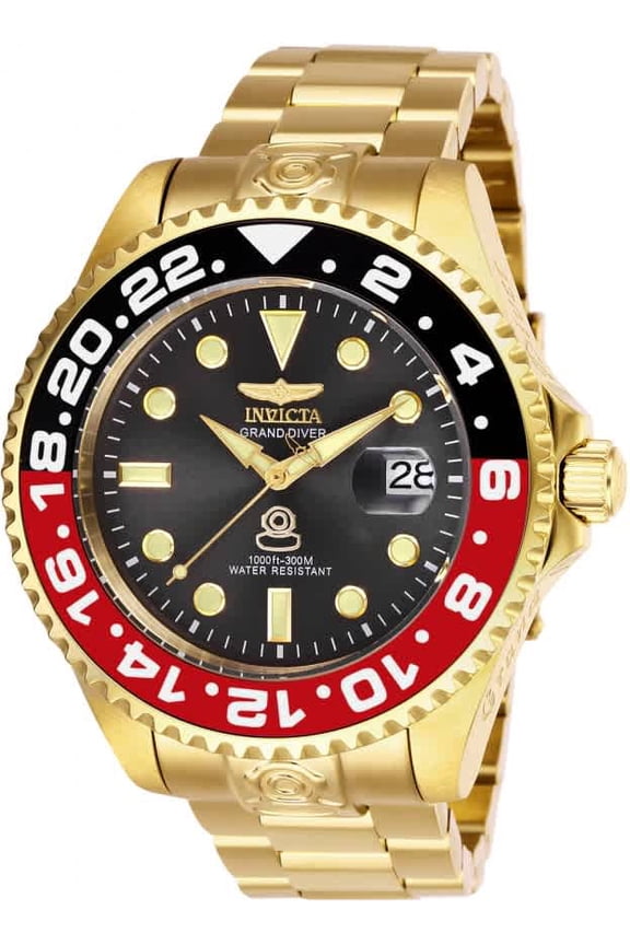 Grand Diver Automatic Charcoal Dial Coke Bezel Men's Watch 27970