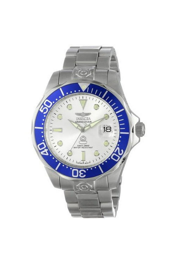 Grand Diver Silver Dial Men's Watch 3046