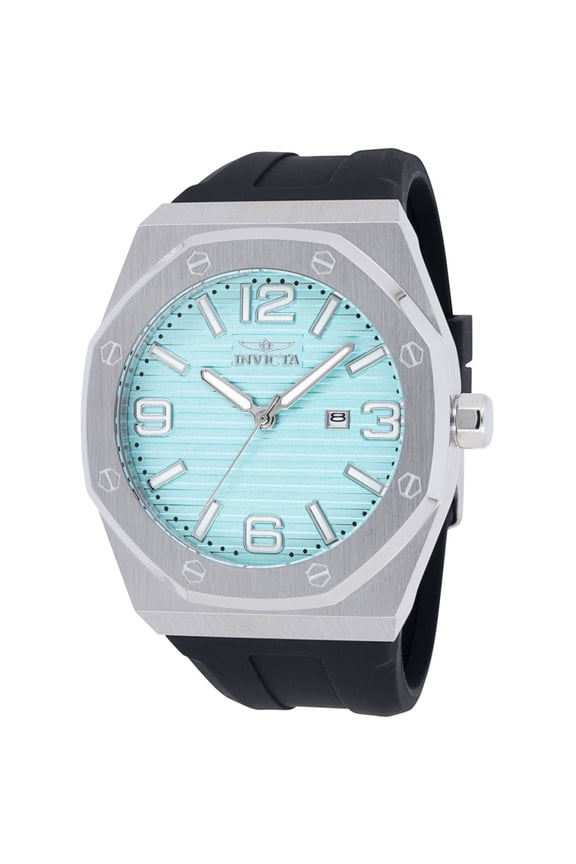 Huracan Silicone Strap Turquoise Dial Quartz 45773 100M Men's Watch