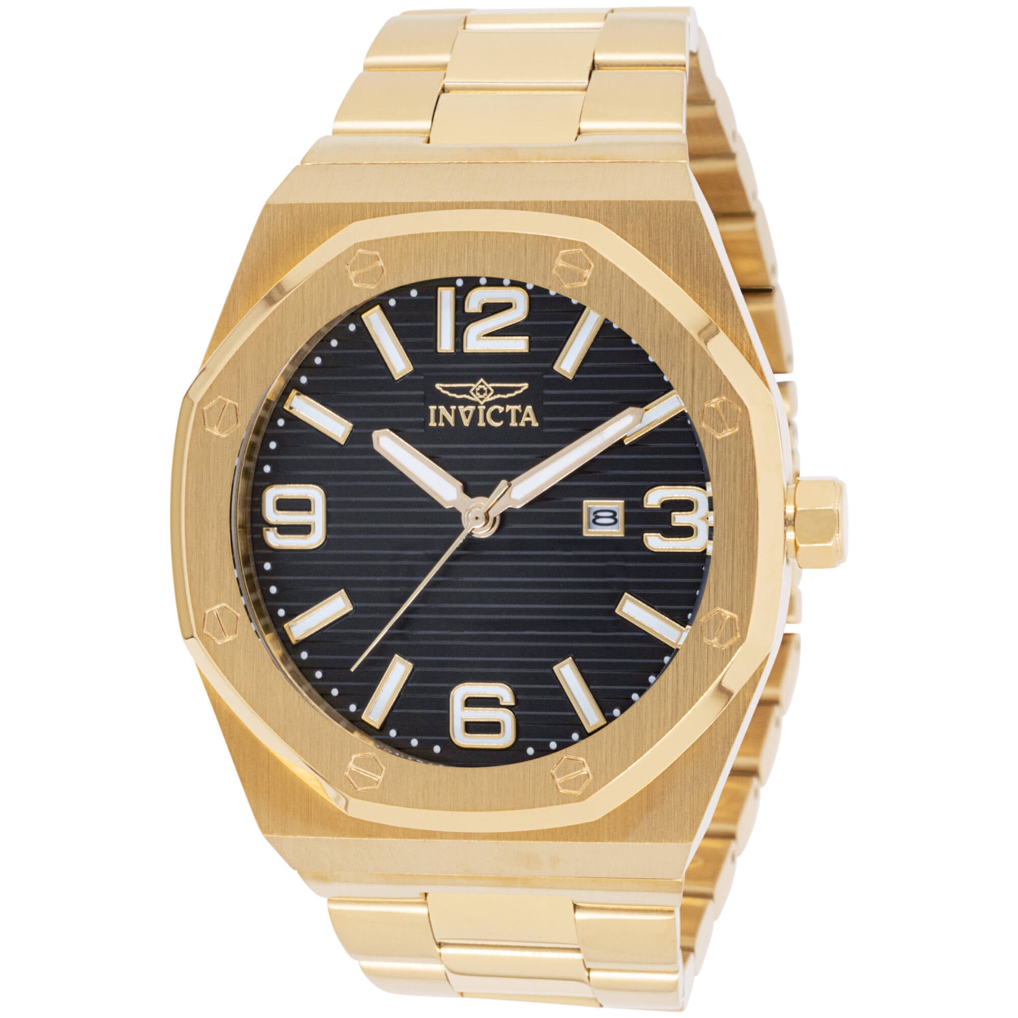 大注目 Invicta Walmart.com - (45783) Gold 48mm. - Watch Men's Huracan 時計