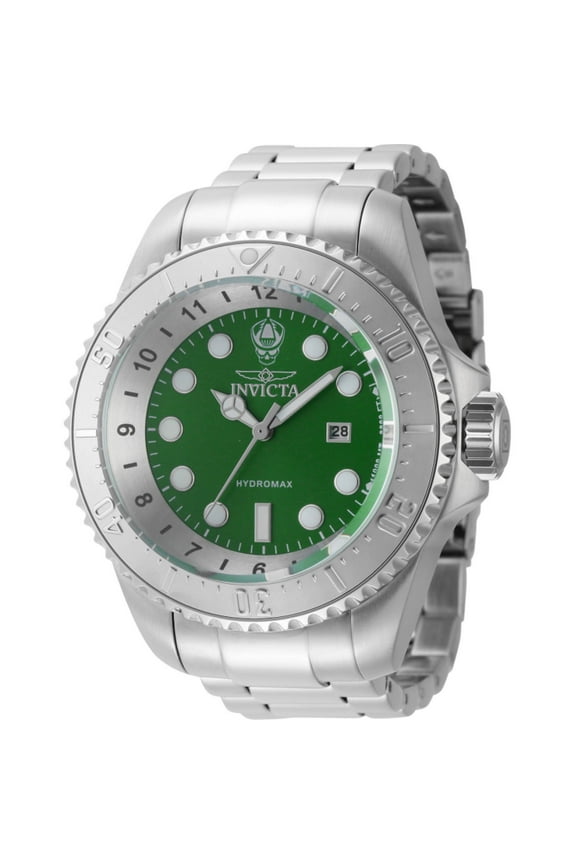 Hydromax Quartz Green Dial Dive Men's Watch 44745