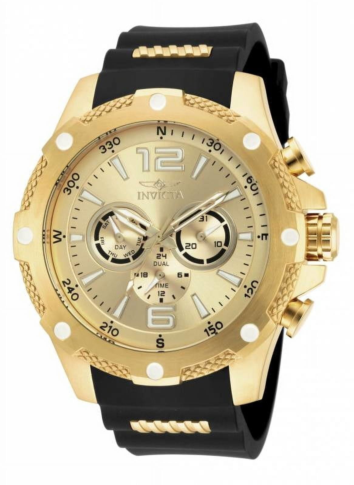 Invicta Men's I-Force Gold Dial Watch - 19660