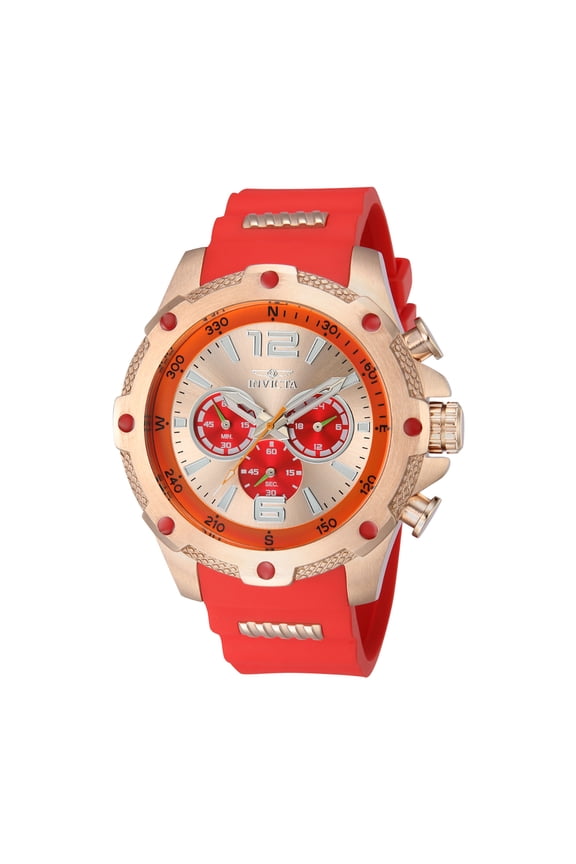 Invicta Men's I-Force Orange Dial Watch - 43004