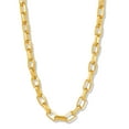 thumbnail image 1 of Invicta Jewelry Men's Large Nautical Oval Link Chain Gold Plated Necklace (10mm) - 24", 1 of 8