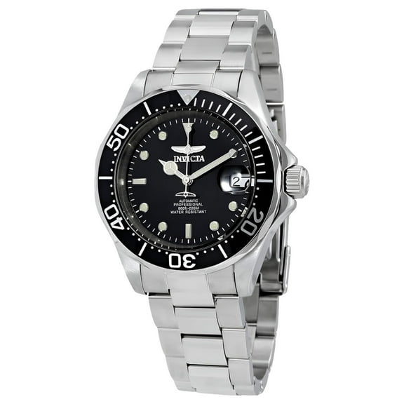 Invicta Men's 8926 Pro Diver Automatic 3 Hand Black Dial Watch
