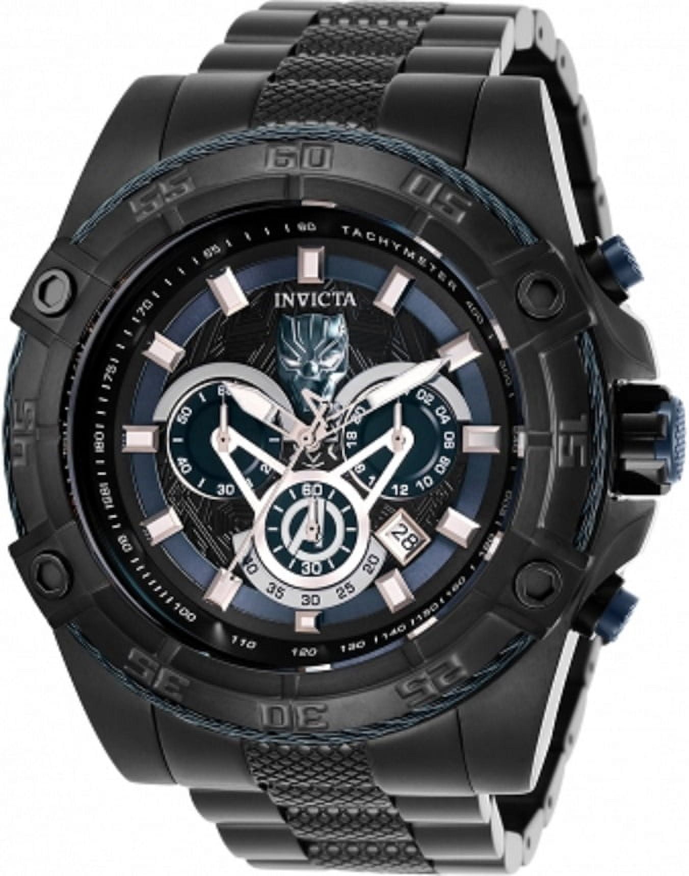 Invicta marvel limited edition black panther men's watch hot sale