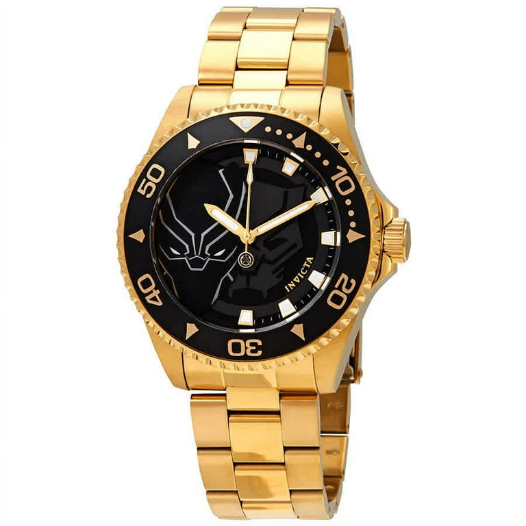Invicta marvel limited edition black panther men's watch new arrivals