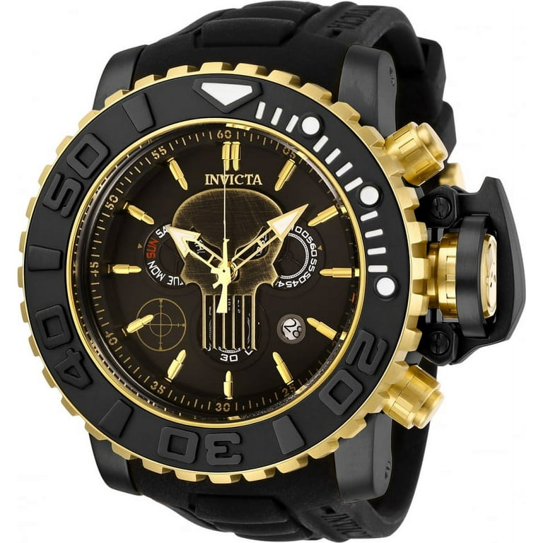 Invicta Marvel Limited Edition Punisher Chronograph Quartz