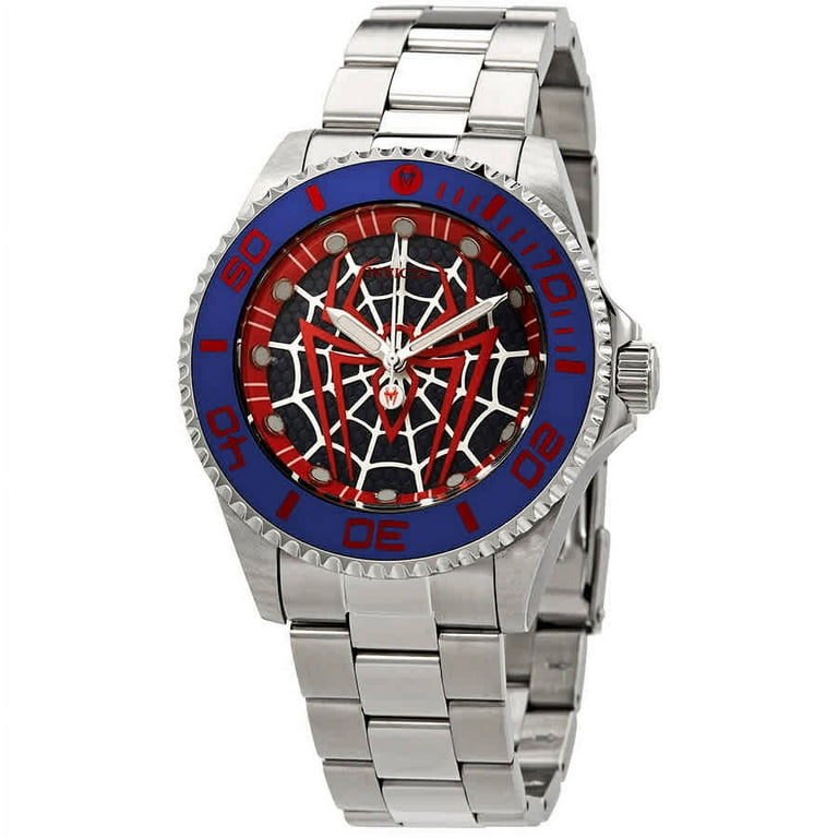 Invicta Marvel Spiderman Quartz Black Dial Men's Watch 29683