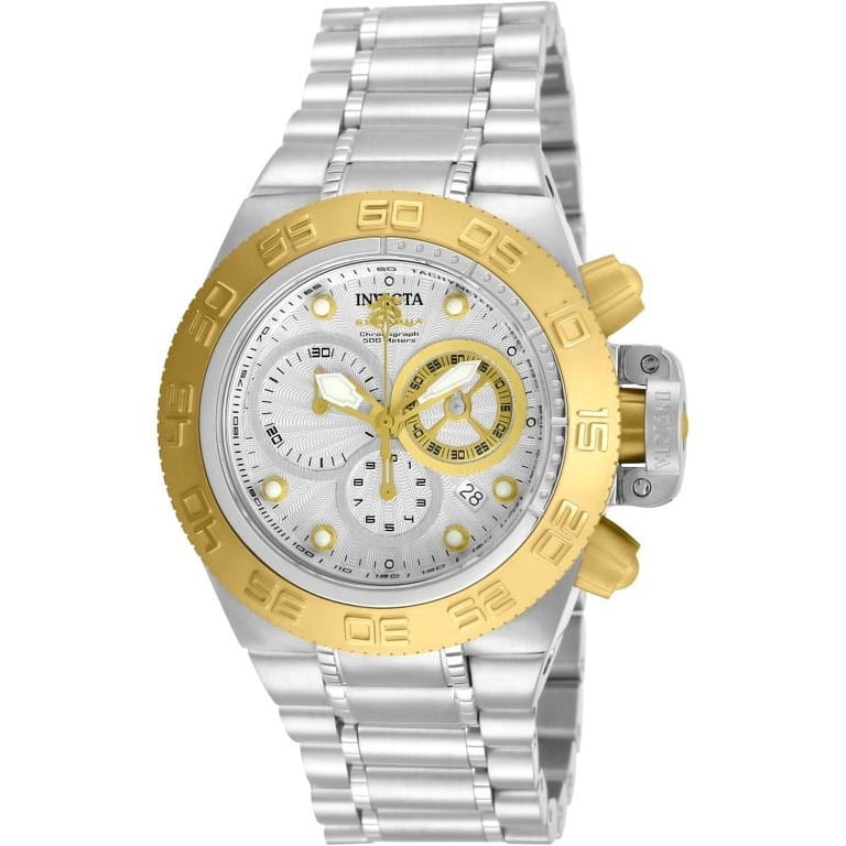 Invicta Men's 10145 Subaqua Noma IV Chronograph White Textured
