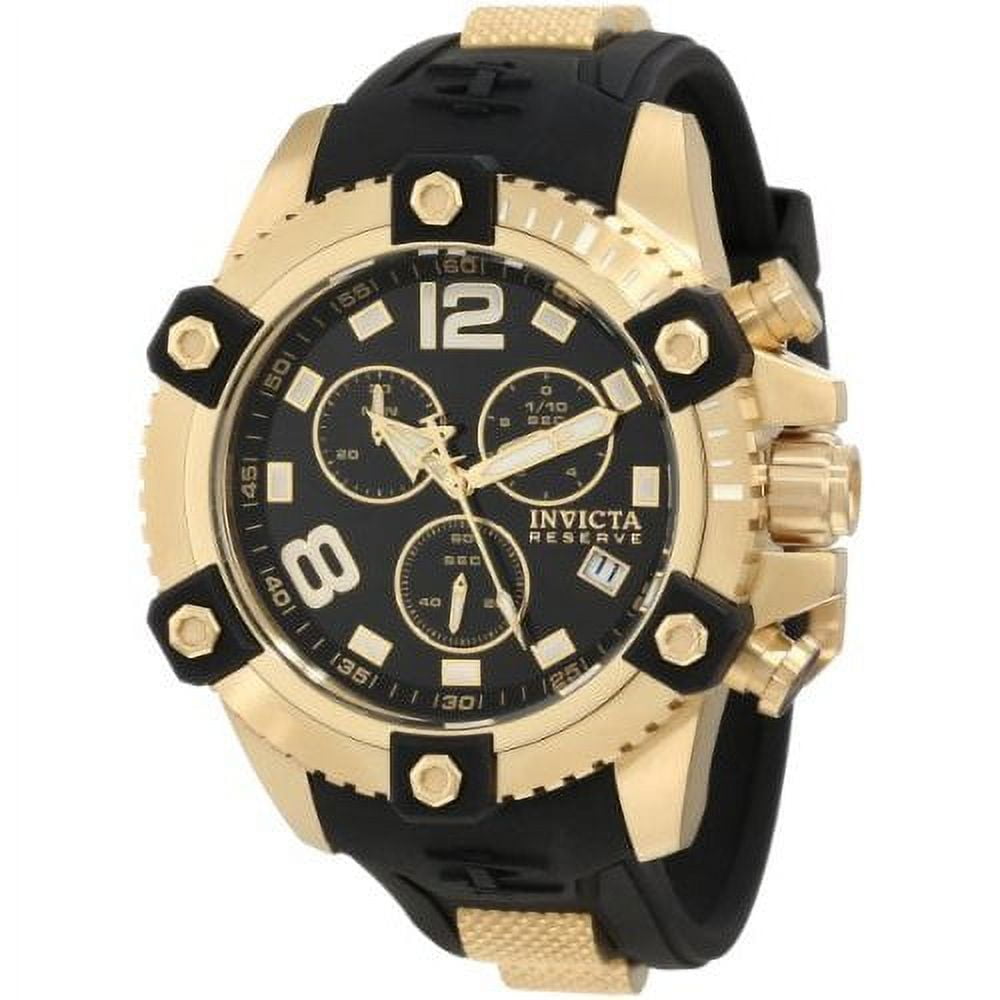 Invicta Men's 11172 Reserve Quartz Chronograph Black Dial Watch