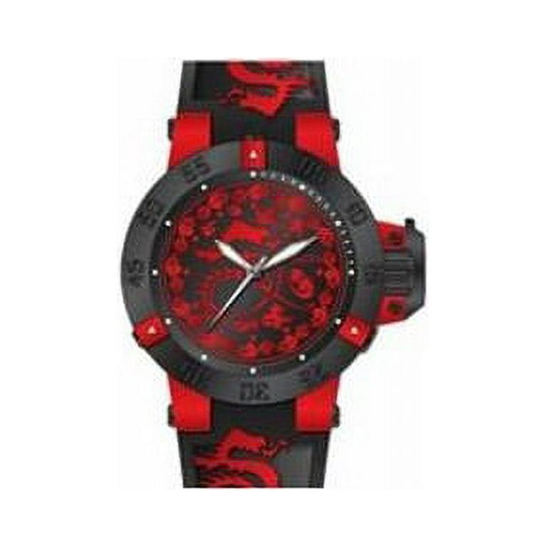 Invicta Men s 11540 Subaqua Noma III Dragon Dynasty Black Dial Black Rubber Strap Dive Watch