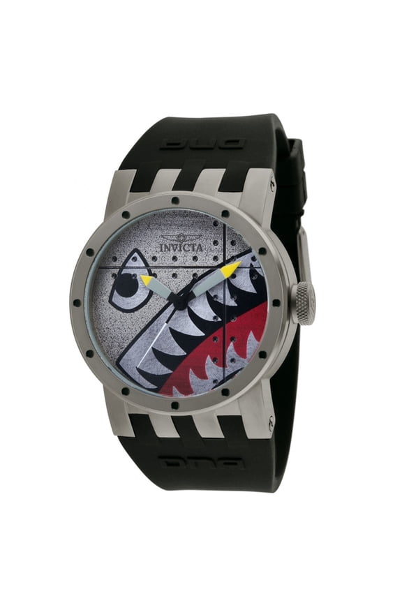 Men's 11651 DNA Quartz 3 Hand Silver Dial Watch