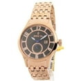 thumbnail image 1 of Invicta Men's 12233 Vintage Black Patterned Dial Rose Gold Date 24Hr Time Stainless Steel Watch, 1 of 3