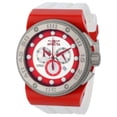 thumbnail image 1 of Invicta Men's 12318 akula chronograph silver dial white silicone watch, 1 of 2