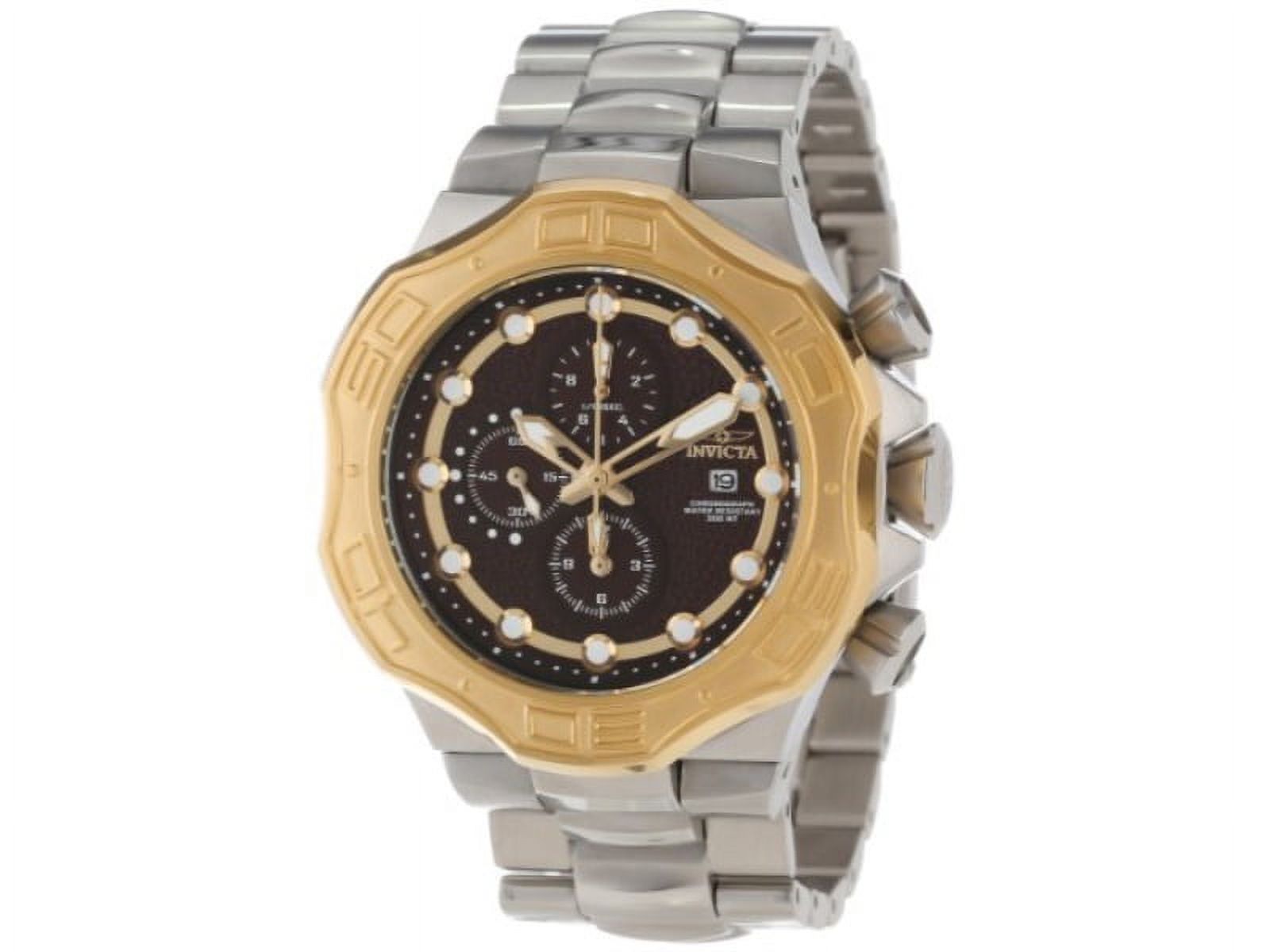 Invicta Gold and Brown Dive Watch Invicta Pro Diver Men main image 3