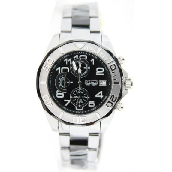 Invicta Men's 1248 Pro Diver Numbered Limited Edition Chronograph Tungsten & Ceramic Bracelet Watch