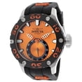 thumbnail image 1 of Invicta Men's 12704 Russian Diver Orange Accent Bezel Orange Dial Rubber Strap Dive Watch, 1 of 3