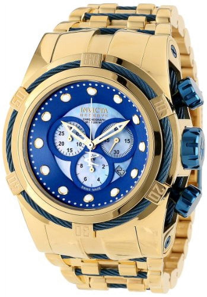 Tally-Ho Gold Trim 青裏、赤裏 2デックセット Invicta Men's 12756 Bolt Reserve Chronograph Blue Mother-Of-Pearl
