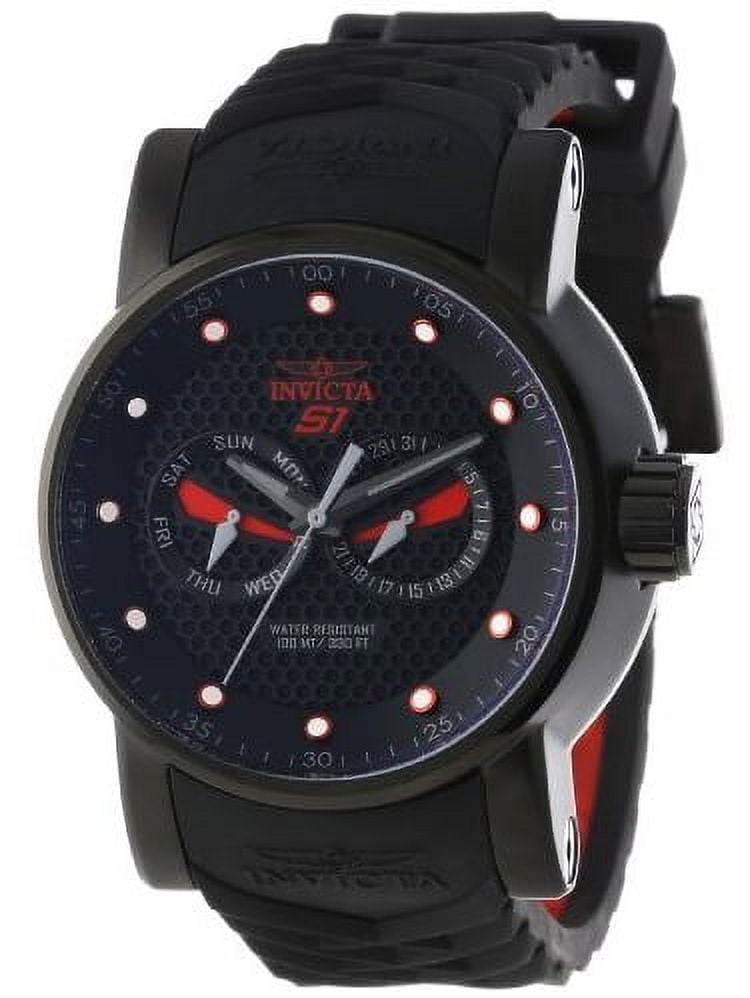 Invicta 48mm S1 Rally ninja(忍者) デイデイト黒＆黄 Invicta Men