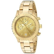 Invicta Men's 1279 II Collection Chronograph 18k Gold IP Stainless Steel Watch